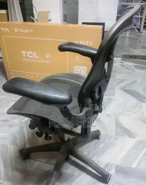 Herman Miller Aeron Ergonomic Office Chair - Graphite Remastered