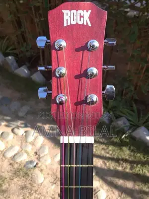 Rock Acoustic Guitar AS 08T Full-Size Musical Instrument