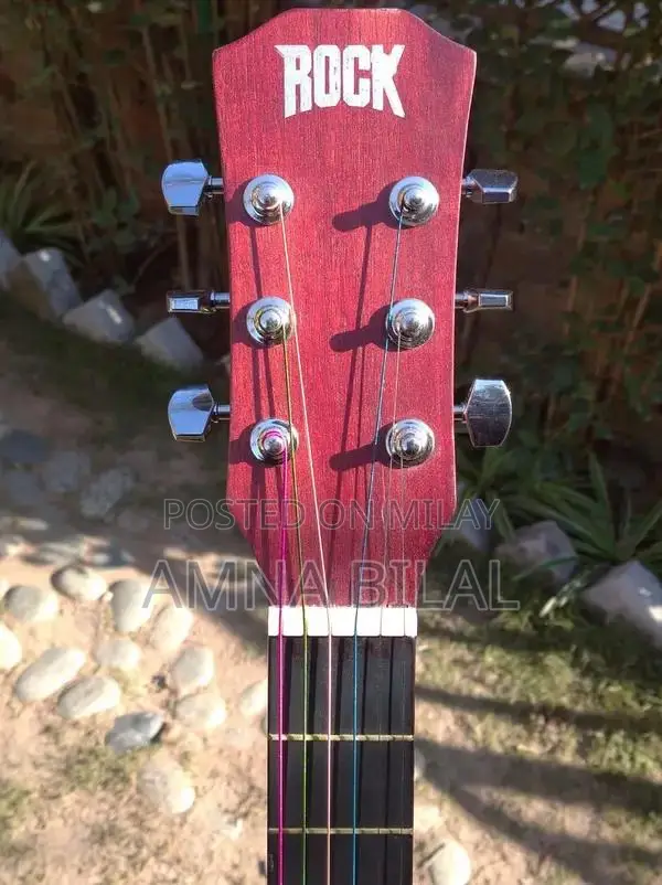 Rock Acoustic Guitar AS 08T Full-Size Musical Instrument