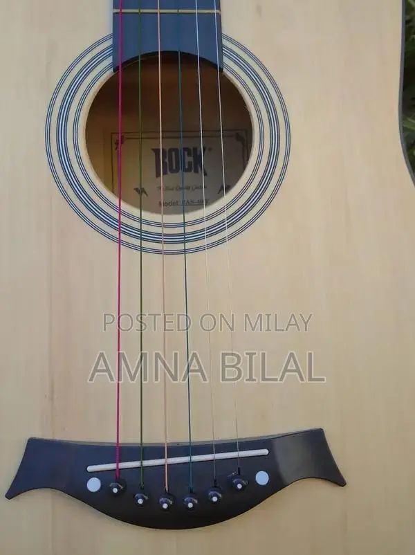 Rock Acoustic Guitar AS 08T Full-Size Musical Instrument