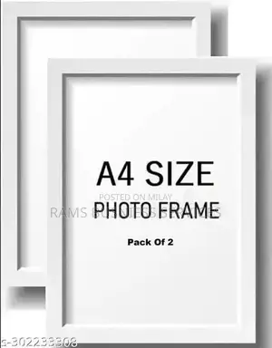 A4 Picture Frame for Photos, Certificates, and Wall Art