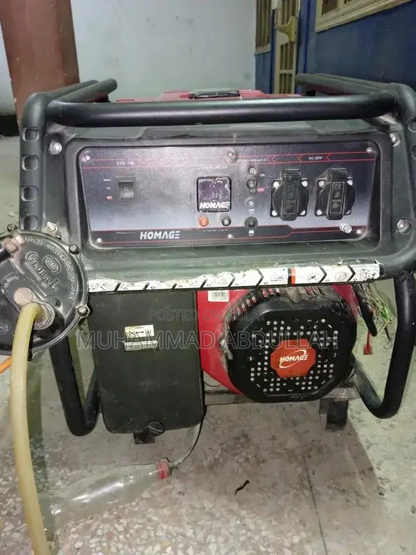 Homage 5kVA Home Generator Red Model HGR 5.05 KV-D