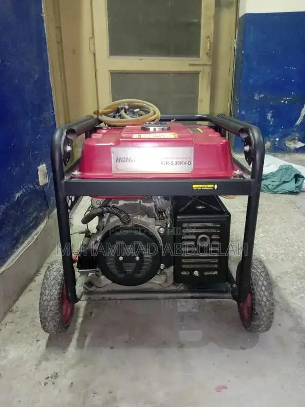 Homage 5kVA Home Generator Red Model HGR 5.05 KV-D