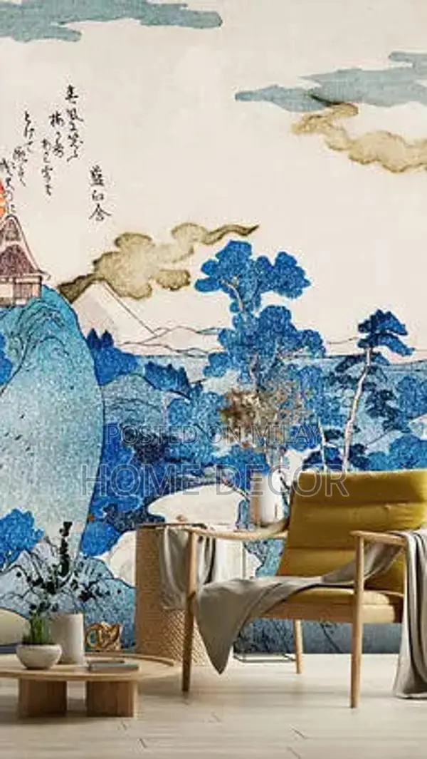 Customizable 3D Wallpaper for Home Interior Design