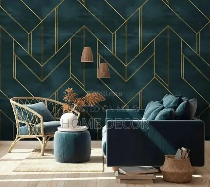 Customizable 3D Wallpaper for Home Interior Design