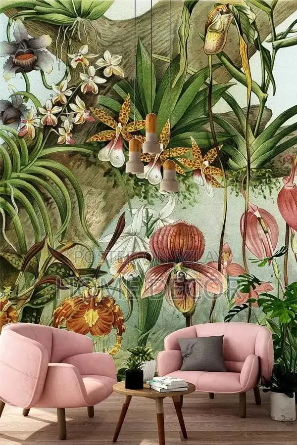 Customizable 3D Wallpaper for Home Interior Design