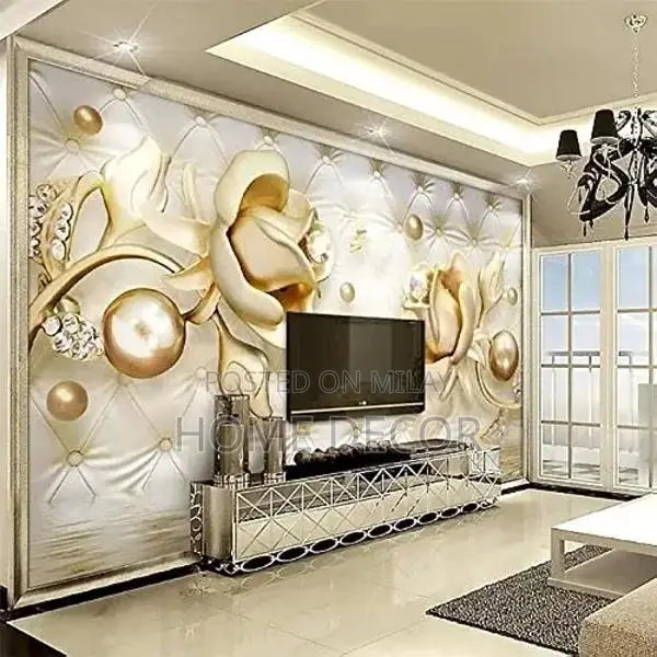 Customizable 3D Wallpaper for Home Interior Design