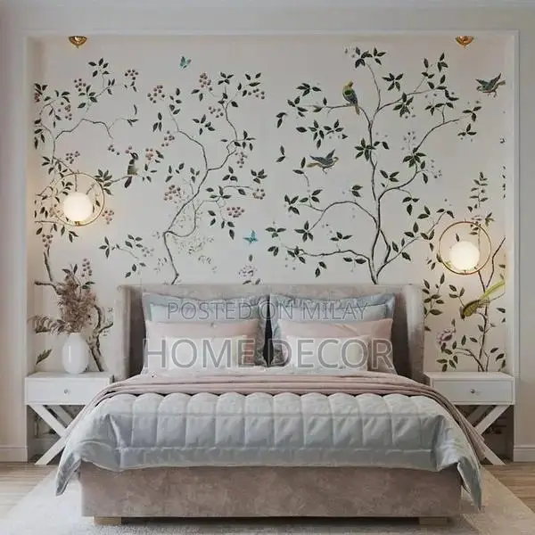 Customizable 3D Wallpaper for Home Interior Design