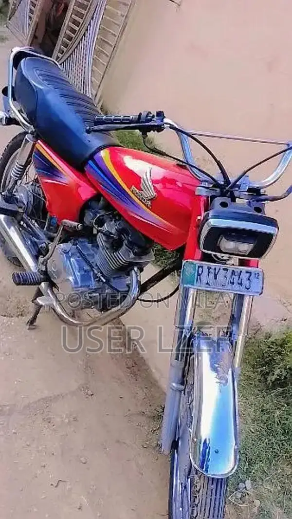Honda 125cc Motorcycle 2012 Model