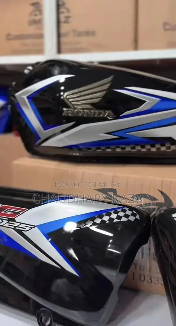 Honda 125 Motorcycle 2025 Model Black Tanky Tappy