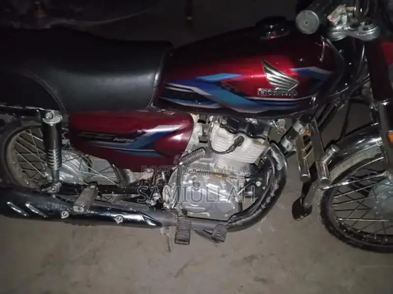 Honda CG 125 2024 Motorcycle - Low Mileage, Excellent Condition