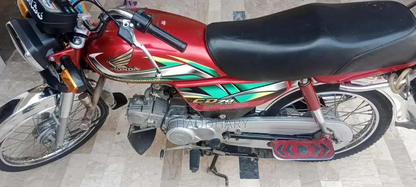 Honda CD 70 Vintage Motorcycle - 2022 Model