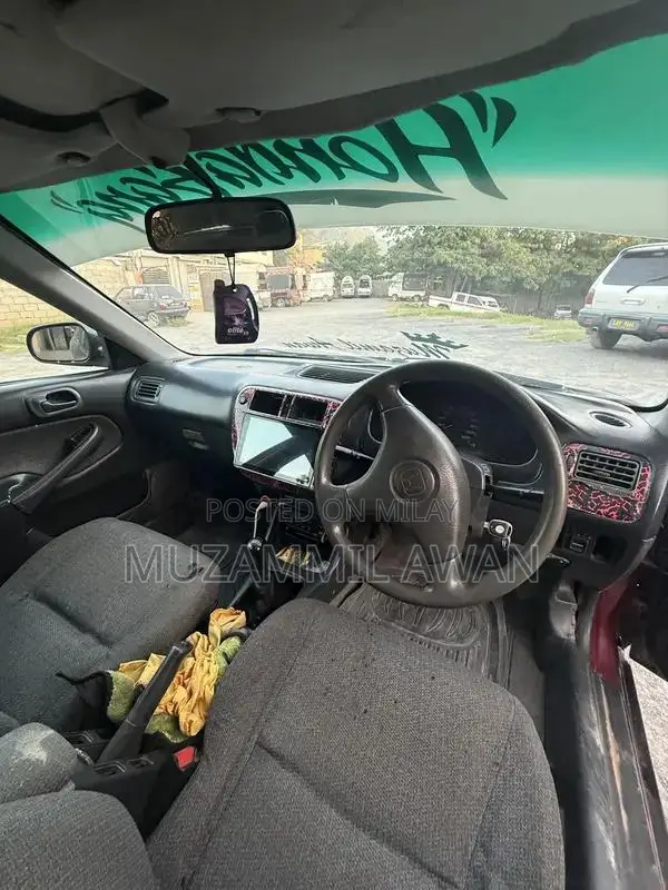Honda Civic Sedan 1998 Model with Android Panel