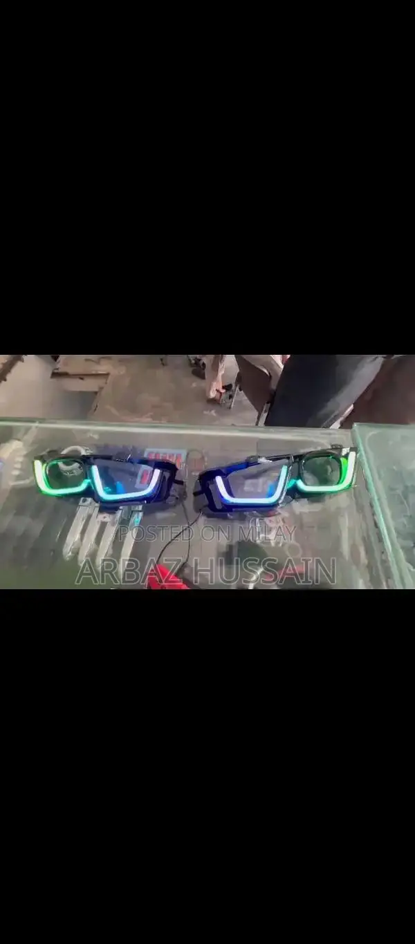 Honda Civic Aftermarket Headlight with BMW-Inspired Design