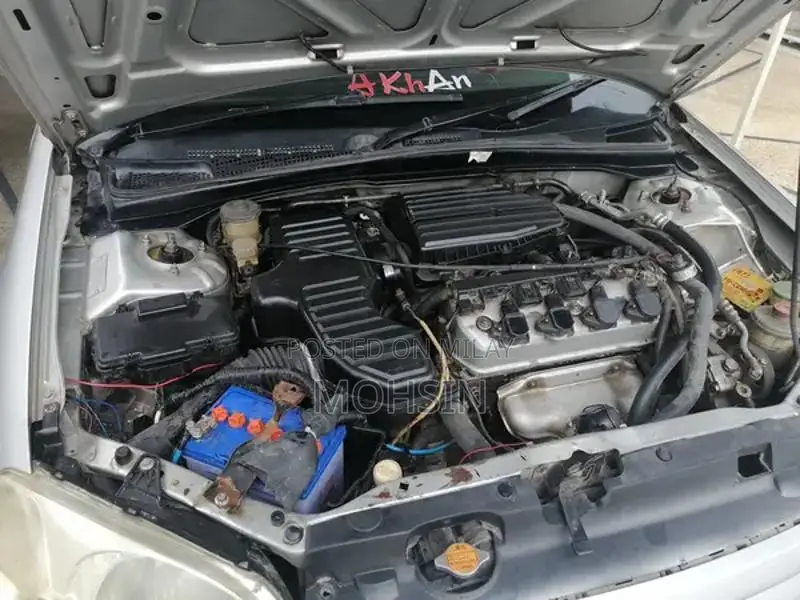 2001 Honda Civic Silver Sedan - Manual Transmission Petrol/CNG