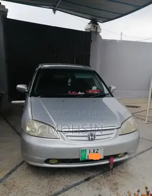 2001 Honda Civic Silver Sedan - Manual Transmission Petrol/CNG