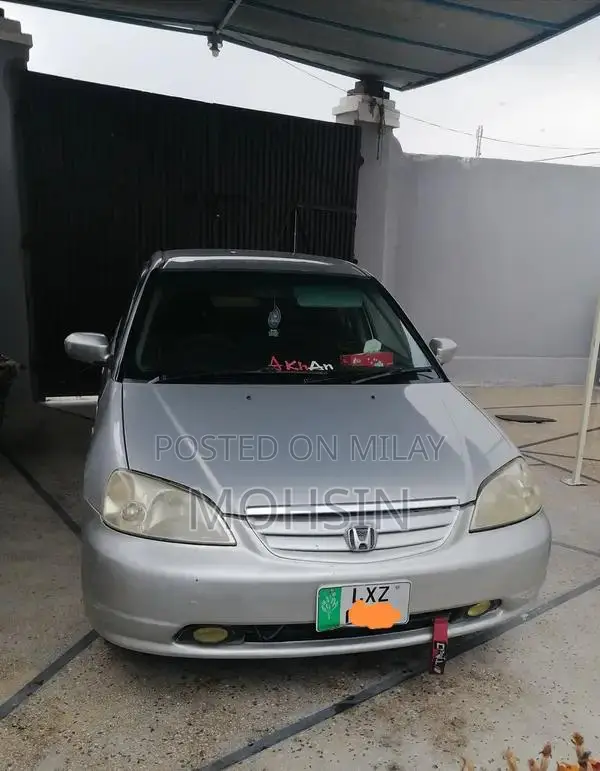 2001 Honda Civic Silver Sedan - Manual Transmission Petrol/CNG