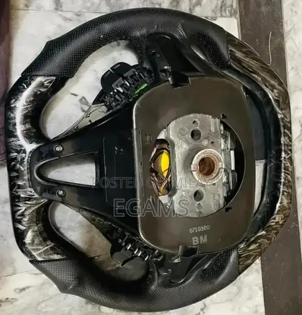 Honda Car Steering Wheel D-Shape Multimedia Design