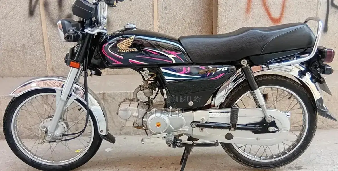Honda CD 70cc Motorcycle 2024 - Pristine Condition