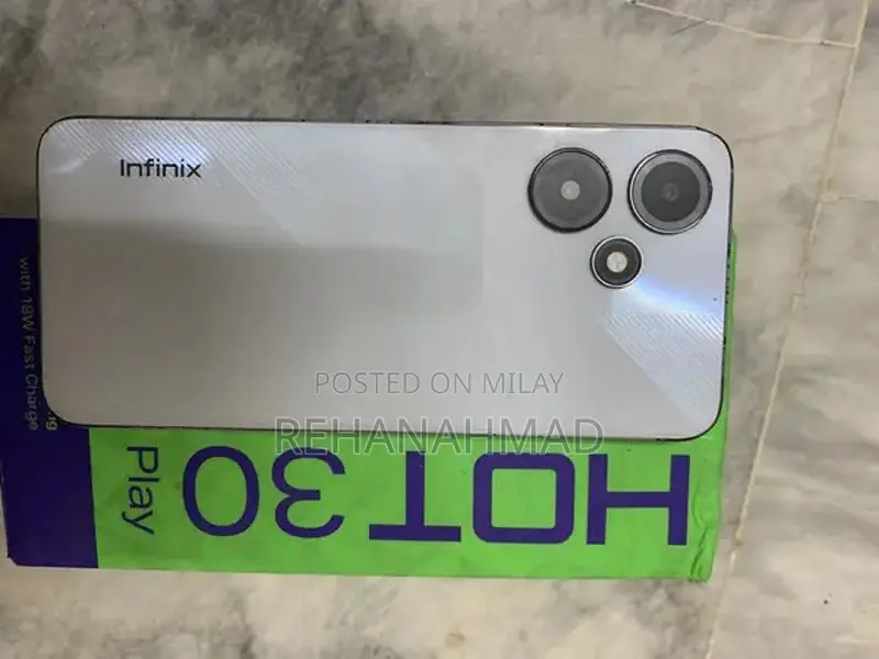 White 30 Play Smartphone - 4GB RAM, 64GB Storage