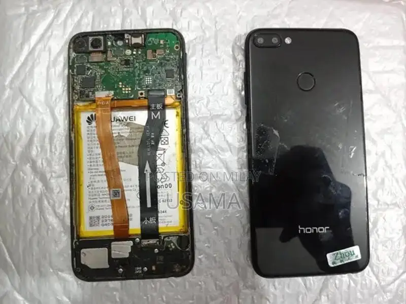 Dual Honor 9n Smartphone Set with Functional Components