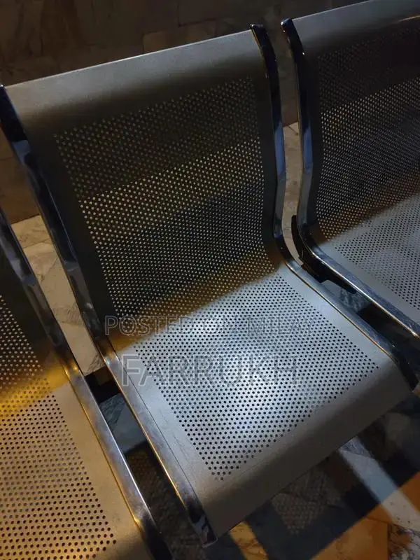 Heavy-Duty Steel Hospital Medical Bench Seating