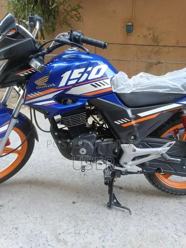 Honda CB150F 2024 Blue Special Edition Motorcycle