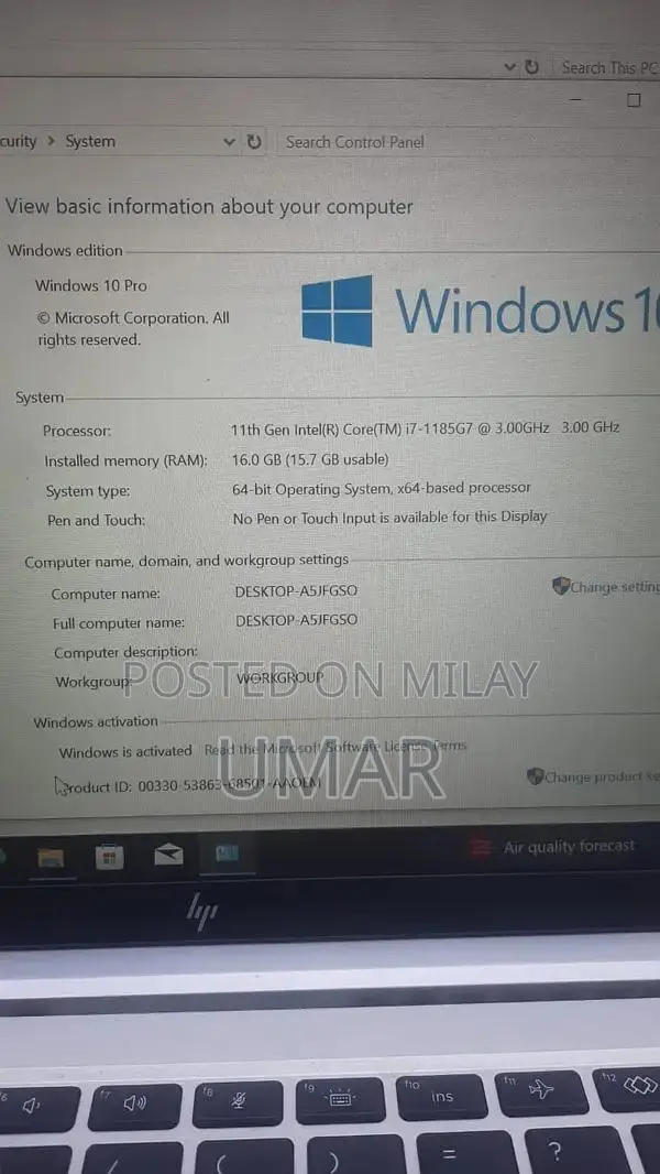 HP EliteBook 840 G8 - Business Laptop Core i7 16GB RAM 512GB SSD