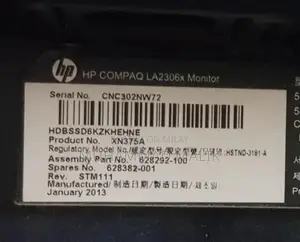 HP 23-Inch Full HD LED Monitor - Professional Widescreen Display