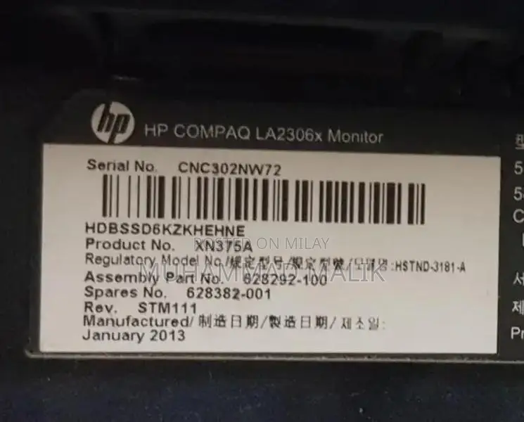 HP 23-Inch Full HD LED Monitor - Professional Widescreen Display