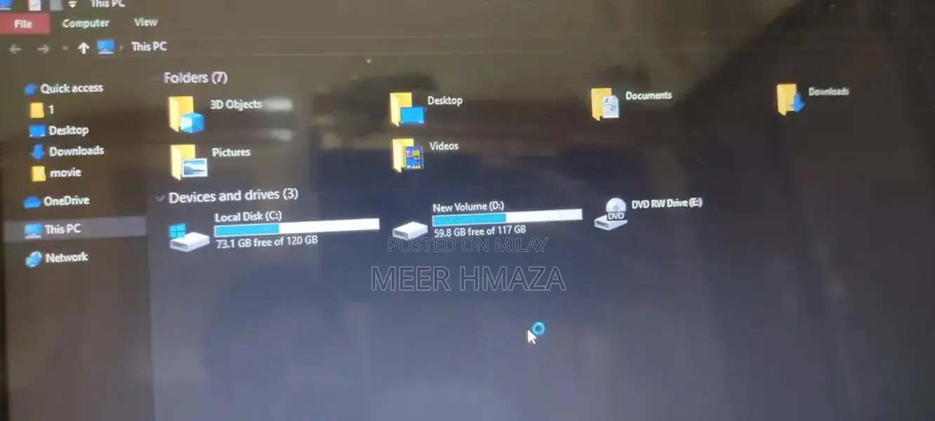 HP Core i5 Laptop with 4GB RAM and 256GB Storage