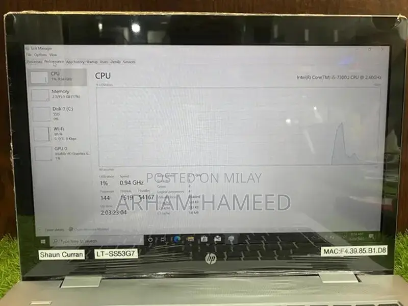 HP ProBook 640 G4 Laptop - i5 7th Gen, 8GB RAM, 256GB SSD