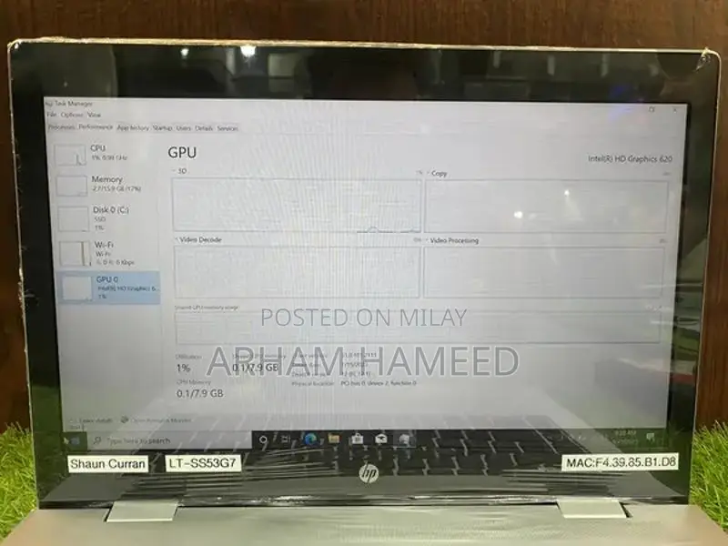 HP ProBook 640 G4 Laptop - i5 7th Gen, 8GB RAM, 256GB SSD