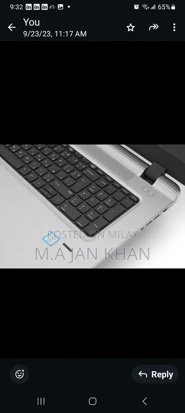 HP ProBook 450 G3 Laptop 15.6" Intel 6th Gen Business Notebook