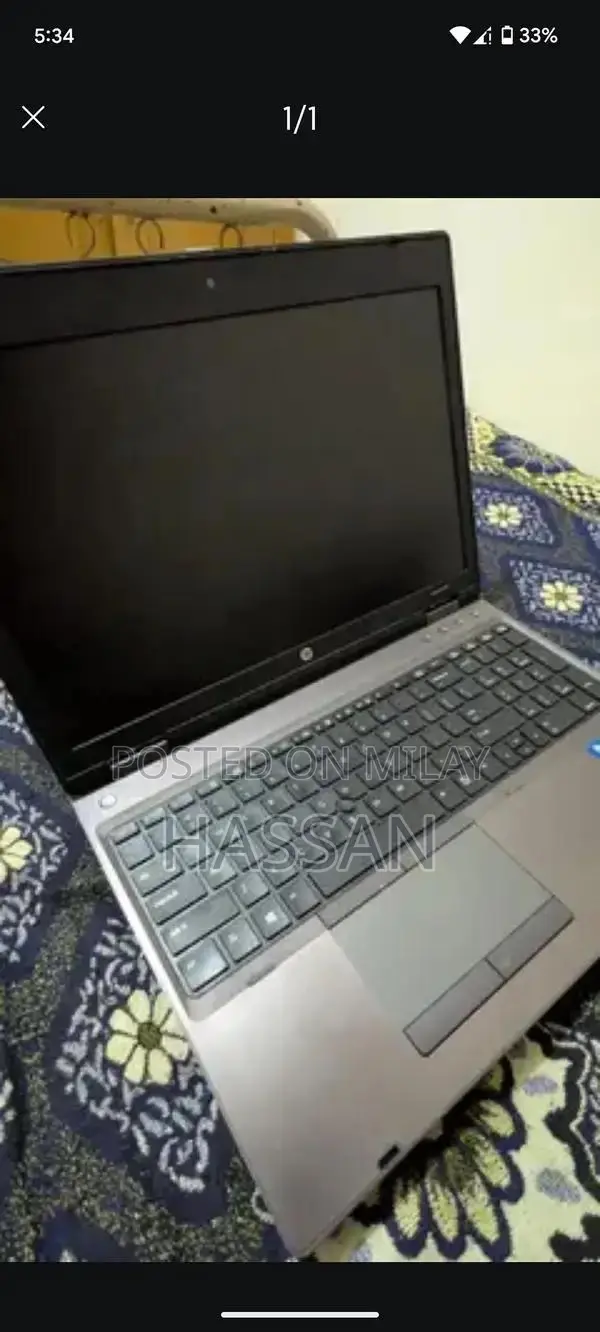 HP ProBook 15.6" Business Laptop Core i5 4GB RAM SSD