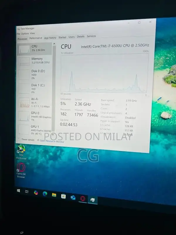 HP ZBook 15 G3 Mobile Workstation - 4K, i7, 16GB RAM