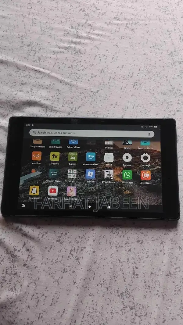 Amazon Fire HD 8 Tablet - 26GB Storage, Some Wear