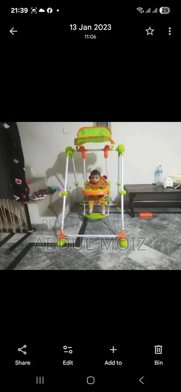 Kids Outdoor Swing Set - Sturdy Playground Equipment