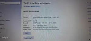 Photo - Samsung Laptop 10GB RAM 256GB SSD Intel Core i5 Processor