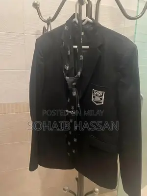 LGS Alevel Formal Coat - Medium Size with Tie and Tie Pin