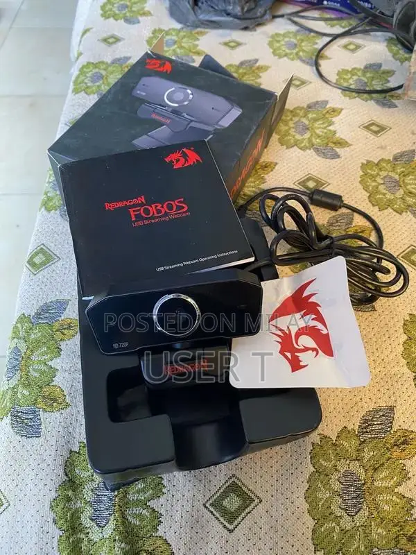 Redragon GW600-1 Webcam for Live Streaming and Content Creation