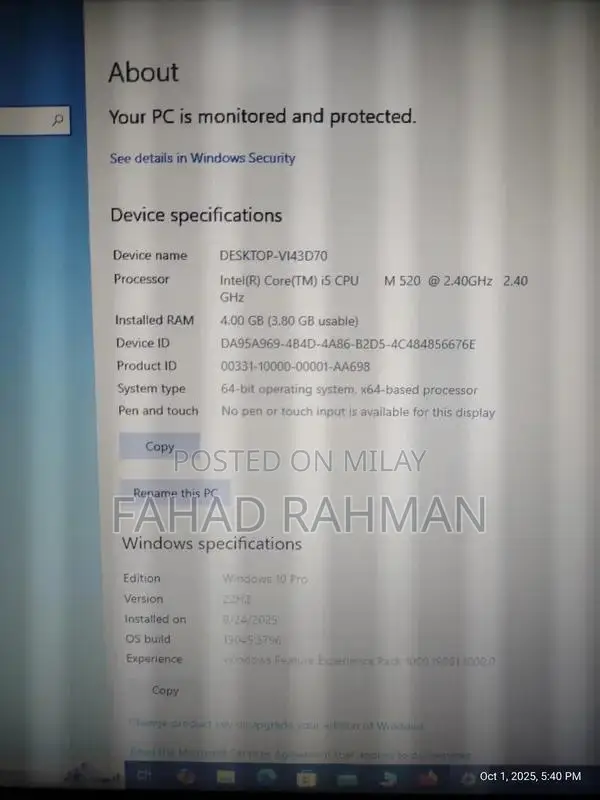 Lenovo ThinkPad T410 Laptop - Core i5 1st Gen Business Notebook
