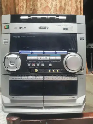 Vintage Audio Deck Music Player Sound System