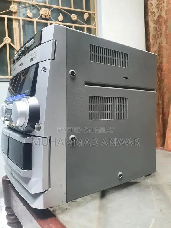 Vintage Audio Deck Music Player Sound System