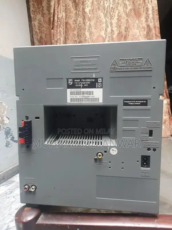 Vintage Audio Deck Music Player Sound System