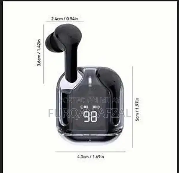 Wireless Earbuds with Long Battery Life and Compact Design