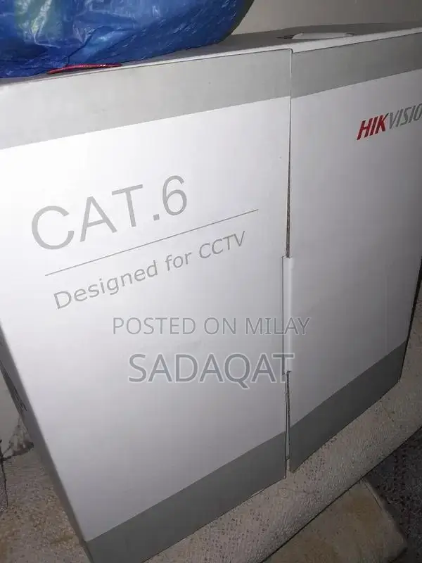 Hikvision CAT 6 Ethernet Cable for CCTV Networking