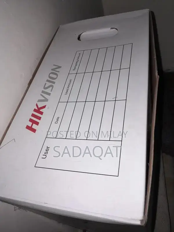 Hikvision CAT 6 Ethernet Cable for CCTV Networking