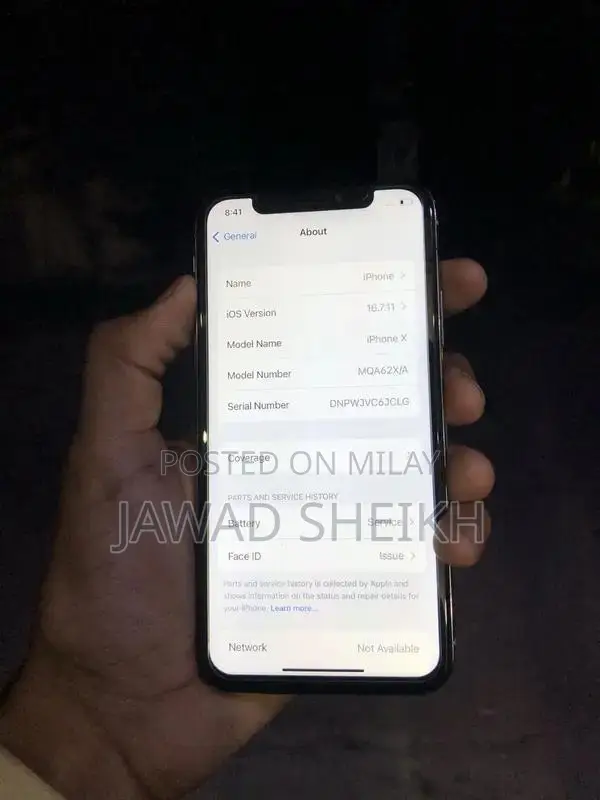 iPhone X 64GB Smartphone - PTA Approved Condition