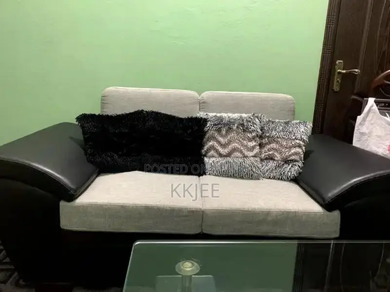 3-Seater Living Room Sofa Set with Matching Table